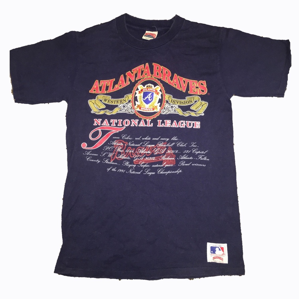 Vintage Nutmeg Atlanta Braves Tee